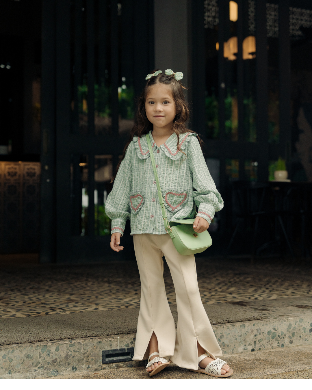 Anabelle Collar Top