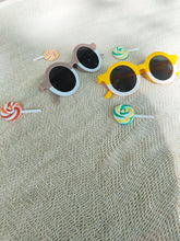 Load image into Gallery viewer, Retro Stripe and Leopard Kids Sunglasses
