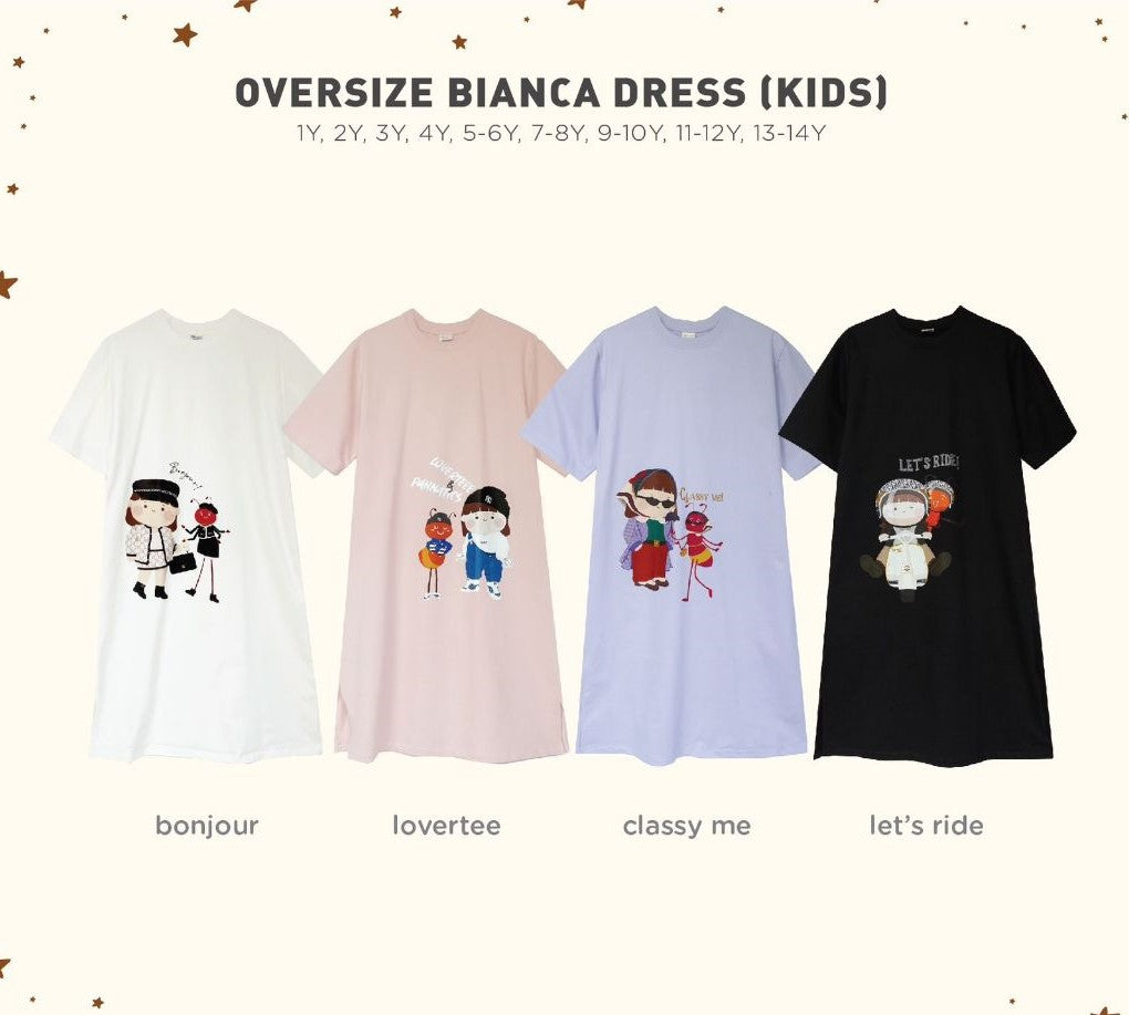 Oversized Mom and Mini Bianca Dress ( KIDS )