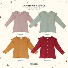 Load image into Gallery viewer, Ruffle Cardigan
