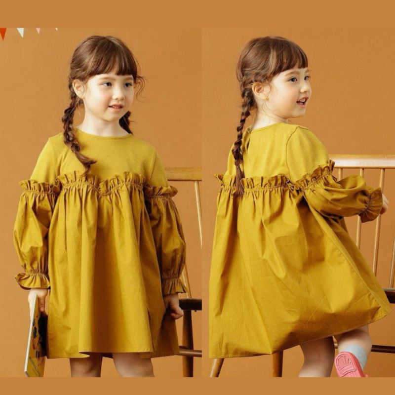 Alice Ruffle Puffed Dress