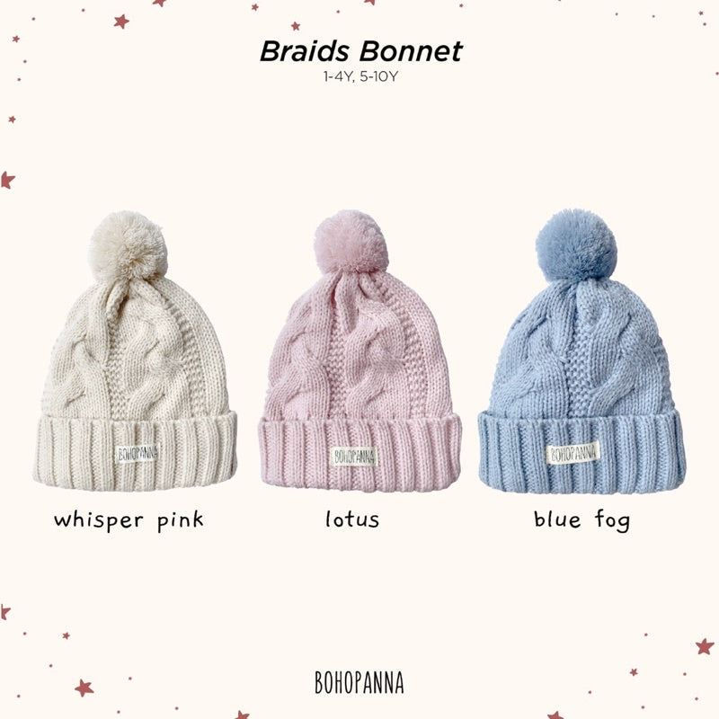 Wholesale BEANIE HAT / BRAIDS BONNET