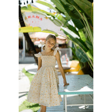 Load image into Gallery viewer, Eva Smocked Bohemian Kids Dress
