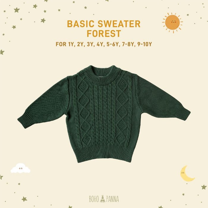 BASIC KNIT SWEATER