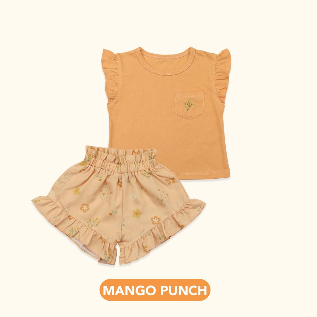 POCKET RUFFLE SET