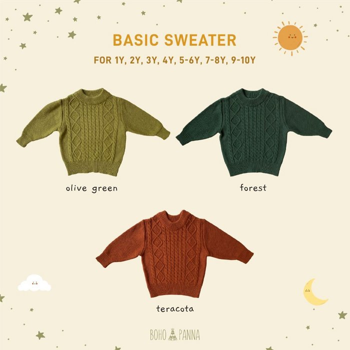 BASIC KNIT SWEATER