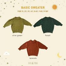 Load image into Gallery viewer, BASIC KNIT SWEATER
