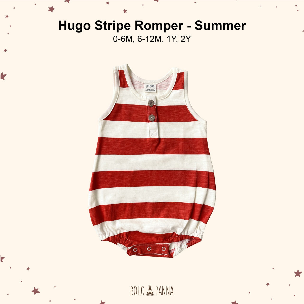 HUGO STRIPE ROMPER