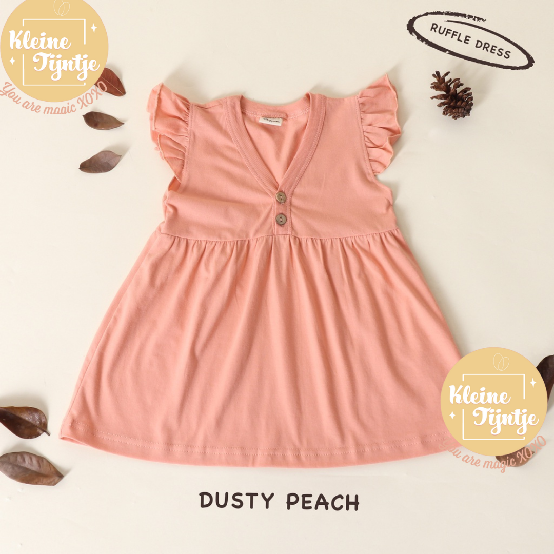 RUFFLE DRESS NEW