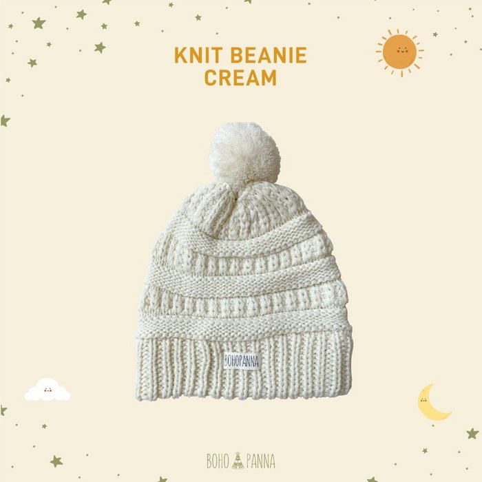 KNIT BEANIE KID