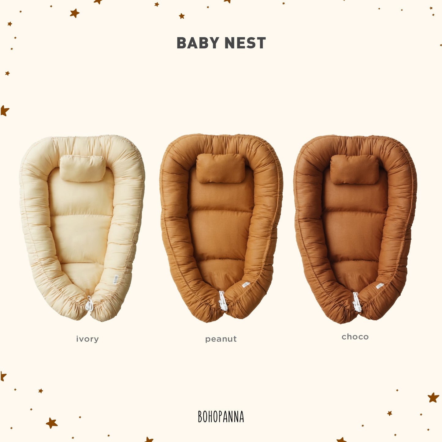 EARTH TONE BABY NEST