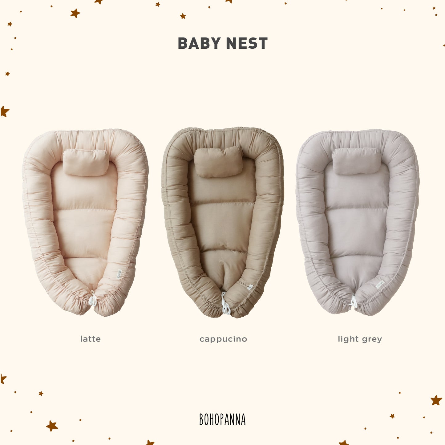 EARTH TONE BABY NEST