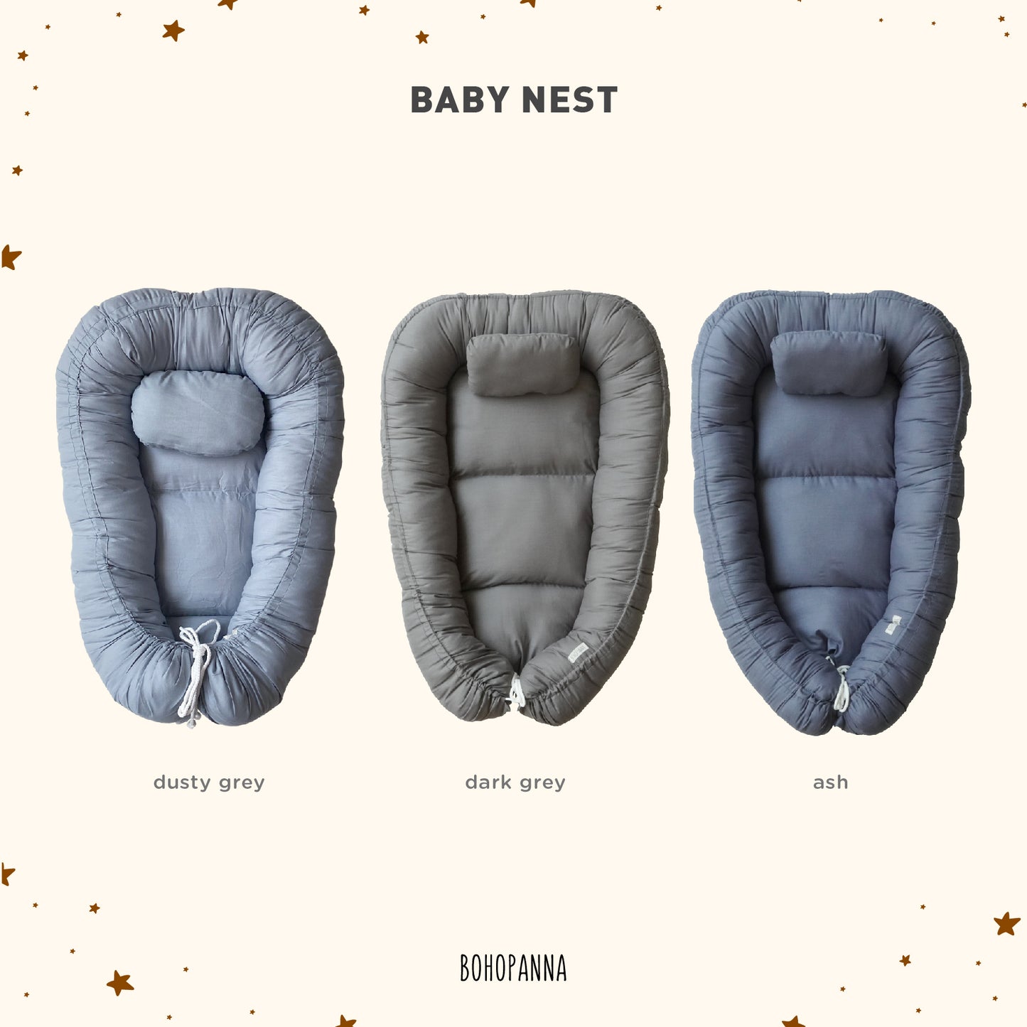 EARTH TONE BABY NEST